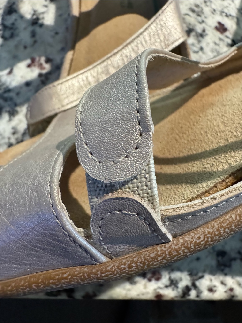 Naot Women's Gold Adjustable Strappy Comfort Sandals - Picture 5 of 9